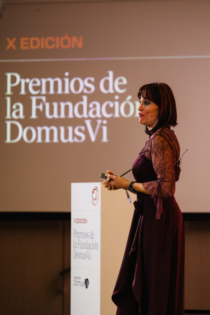 Presentación en evento “Premios Fundación DomusVi”